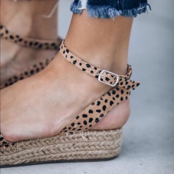 FINAL - HILLARY Espadrille Wedge - cheetah… - Picture 8 of 8